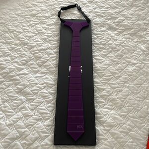 Purple Hex Tie